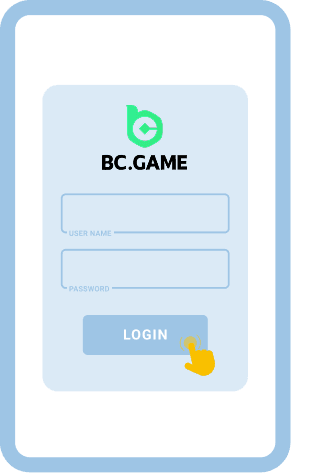 Launch the app and tap the Login button