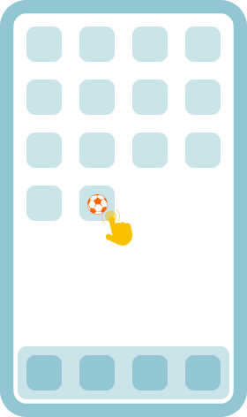 Launch the app Launch the app