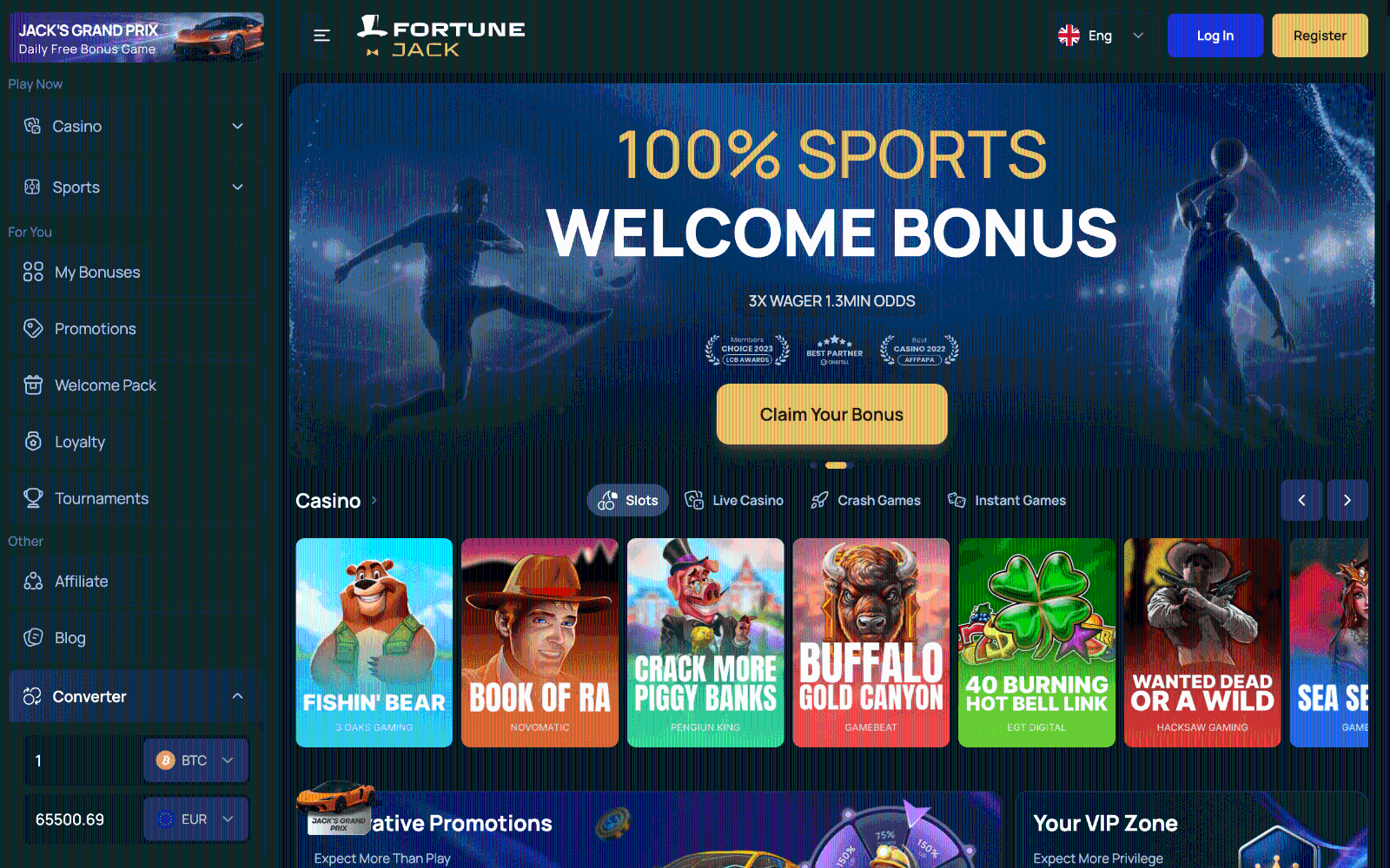FortuneJack General Info