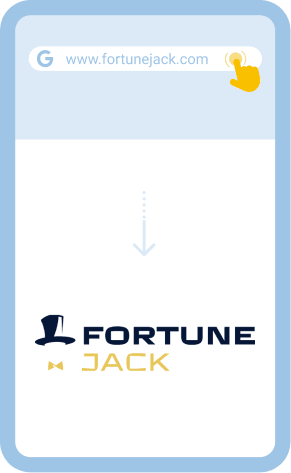 Open the FortuneJack official website