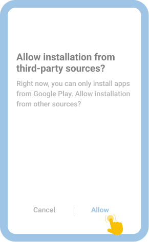 Download the application file