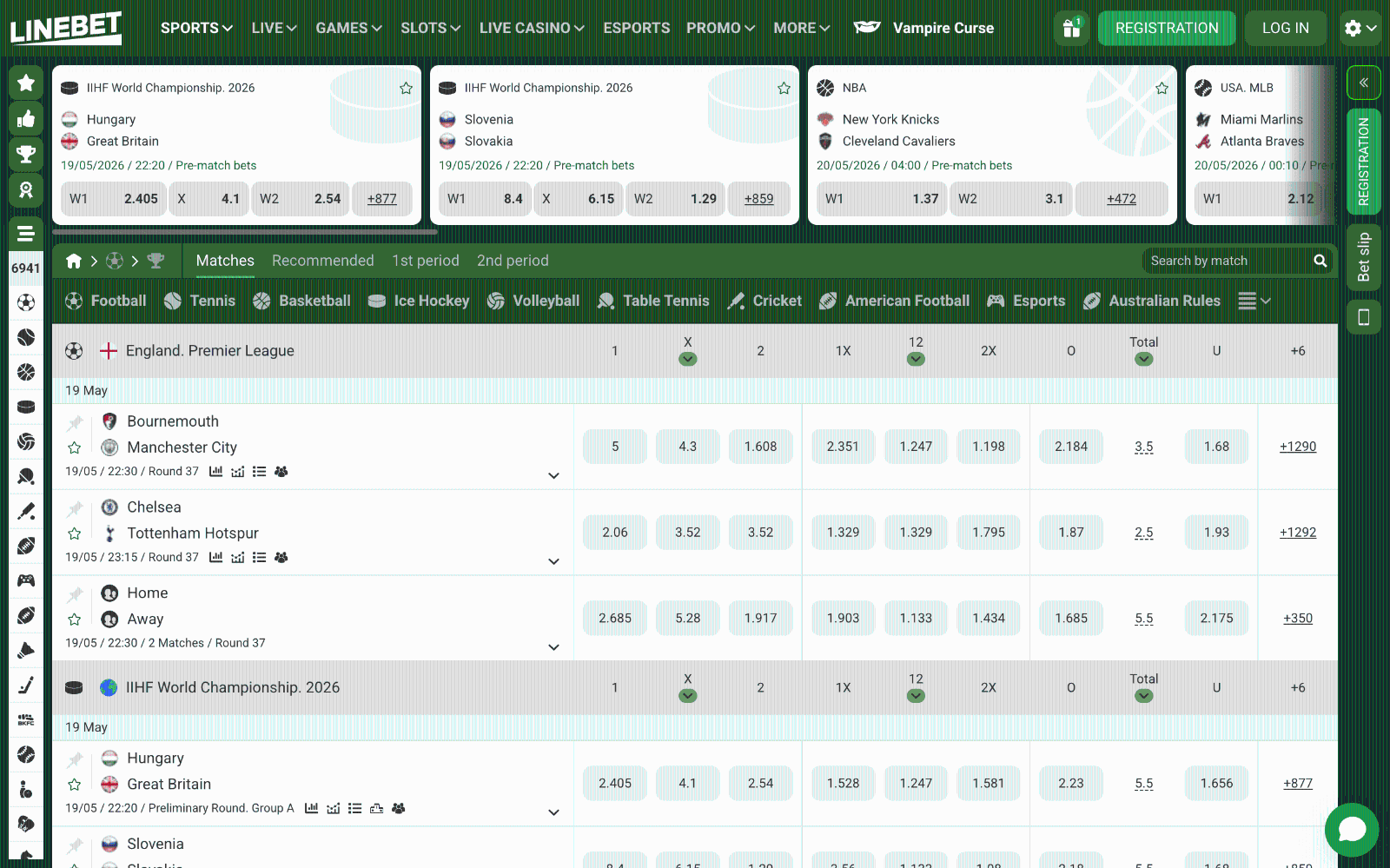 Linebet General Info