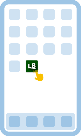 Install the app on your device, open it