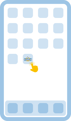Launch the app and tap the Login button