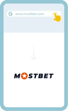 Go to Mostbet on your mobile browser