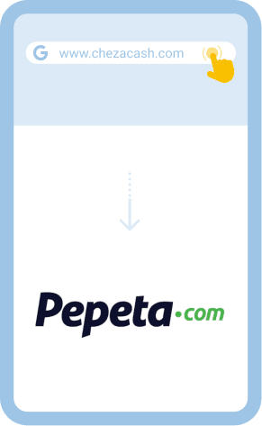 Open the official Pepeta website