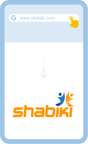 Open the official Shabiki website