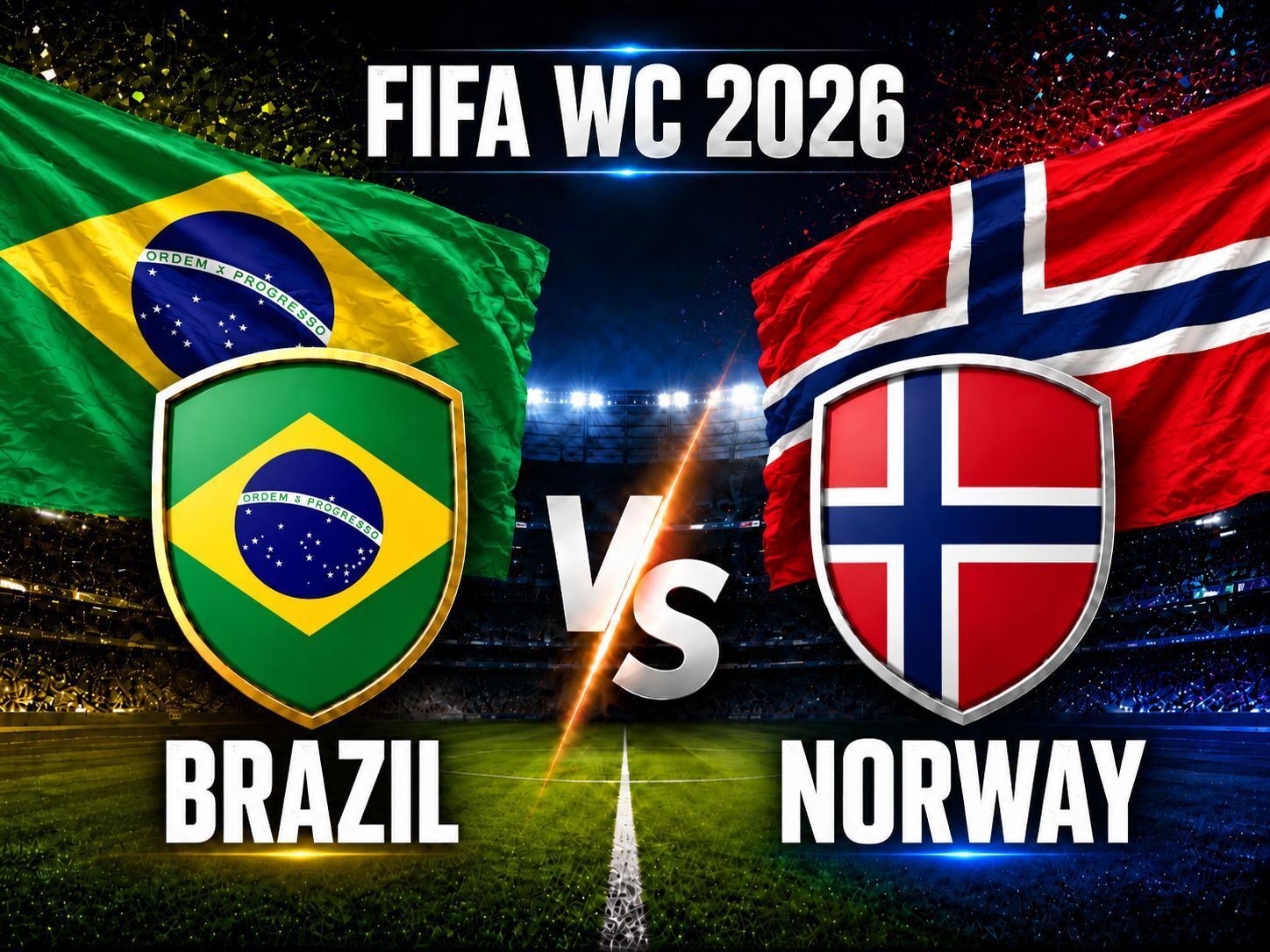 Brazil vs Norway