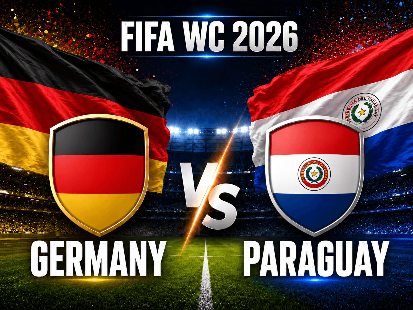 Germany vs Paraguay